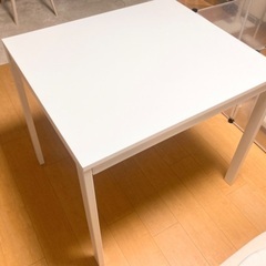 【IKEA伸長式ダイニングテーブル】VANGSTA ヴァングスタ...