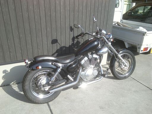 ★33万円　ビラーゴ250 セル1 実動車　ヤマハ　ロング　チョッパー　ビラーゴ　3DM アメリカン ☆33万円！ビラーゴ250 セル1 実働車☆ヤマハ 3DM ロング