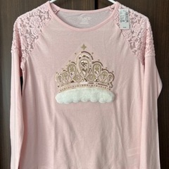 【新品未使用】キッズ　日本未発売　ガールズ長袖Tシャツ　150cm