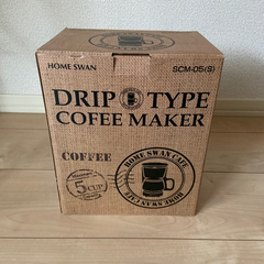 HOMESWAN  ドリップタイプ　コーヒーメーカー　5カップ