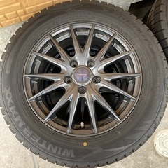 215/60R16スタッドレス ホイールセット4本 ②