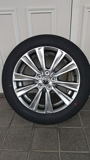 新車取り外し　アルファード 235/50R18　18インチ 純正ホイールタイヤセット 【切削タイプ】No1 新車外し美品 2022年製 30系 アルファード SC ヴェルファイア ZG 後期 切削