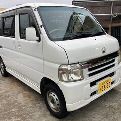 バモス 4WD ＭＴ キーレス ETC TV DVD 9.4万キ...