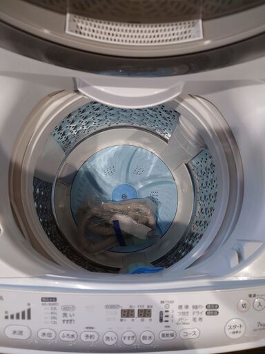 美品 東芝洗濯機 ７ｋｇ インバーター 一人暮らしにも二人暮らしにも！