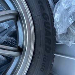 yokohama ICEguard ig60 トヨタ アクア タイヤ ホイールセット