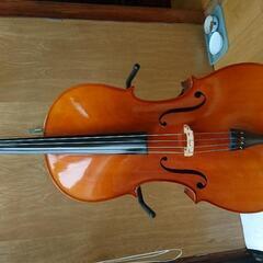 引取限定 SUZUKI鈴木バイオリン製 チェロNo.72 4/4 Anno1977年製