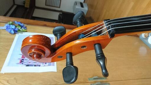 引取限定 SUZUKI鈴木バイオリン製 チェロNo.72 4/4 Anno1977年製