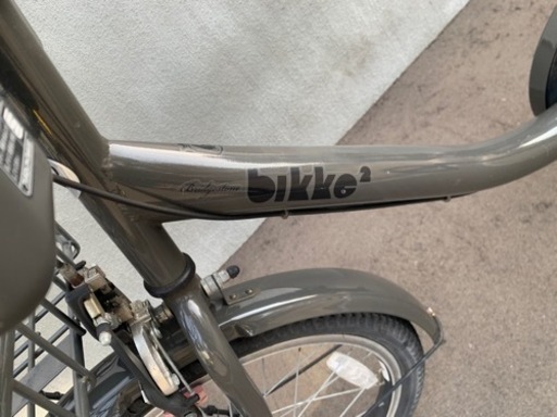 交渉成立】bikke2 子供乗せ自転車 （非電動）※お子様の安全のため試乗し
