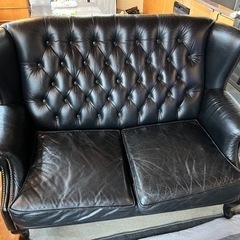 ソファ　チェスターフィールド　(最終値下げ) (SALE)