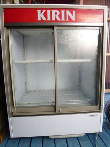 冷蔵ショーケース KIRIN キリン/SMR-90F・SANYO・中古品・本体のみ・稼働確認済み