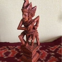木彫り（バリ島戦士）