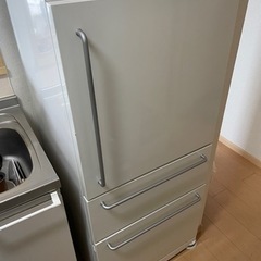 無印良品　バーハンドル ノンフロン冷蔵庫 M-R25B 3ドア ...