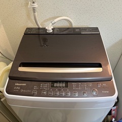 【美品 千葉 船橋】洗濯機 高年式 ハイセンス HW-DG80A...