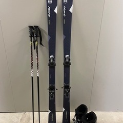 札幌市清田区 HEAD スキー板 Supershape i.titan 163㎝ ホワイト×ブルー系
