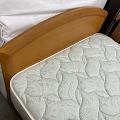 【愛品館 江戸川店】AISIN（アイシン）セミダブルベッド ID:153-018349-007