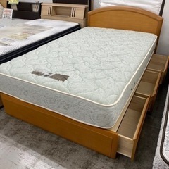 【愛品館 江戸川店】AISIN（アイシン）セミダブルベッド ID:153-018349-007
