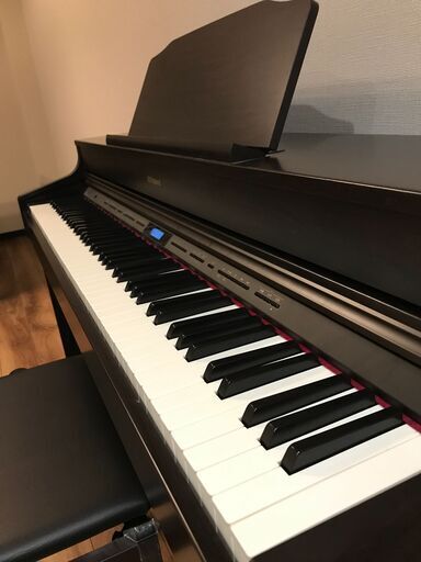 ローランド　HP603　電子ピアノ　椅子　譜面　ヘッドホン付　ほぼ新品!!!