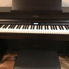 ローランド　HP603　電子ピアノ　椅子　譜面　ヘッドホン付　ほぼ新品!!!