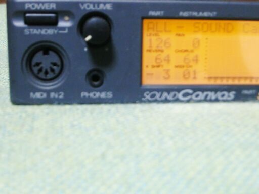 Roland   Sound  Canvas    SC-55mkⅡ　（ジャンク品）