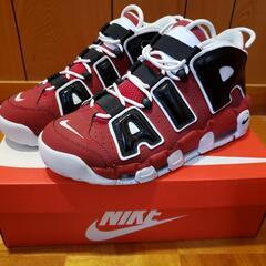 ほぼ新品NIKE AirMore Uptempo Bulls H...