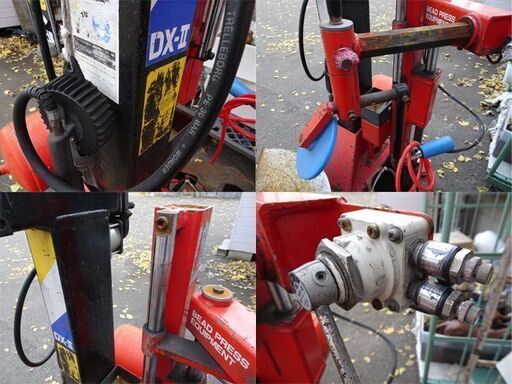 札幌引取限定【 東洋精機 】タイヤチェンジャー DX-Ⅱ タイヤ交換 工具 3相200V 現状渡し