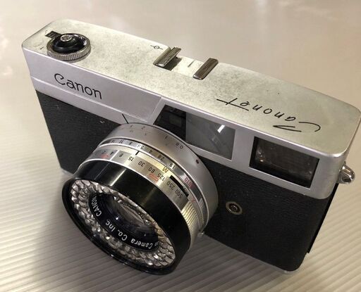 金泉黄ララ　Canon canonet キャノン　キャノネット　フィルムカメラ　レンズ付き