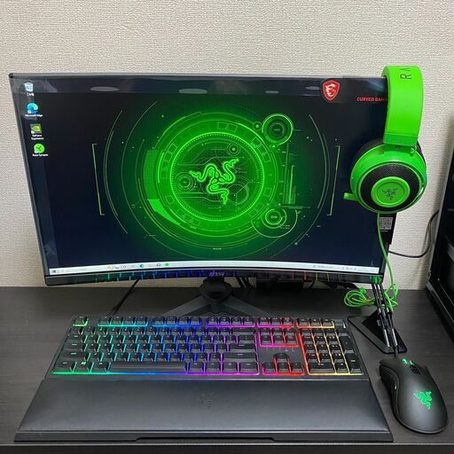 ◇ゲーミングPCフルセット◇Razer/MSI/Core i7 /GTX970 /メモリ16GB