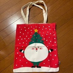 フライングタイガー☆クリスマス・サンタクロースデザインバッグ