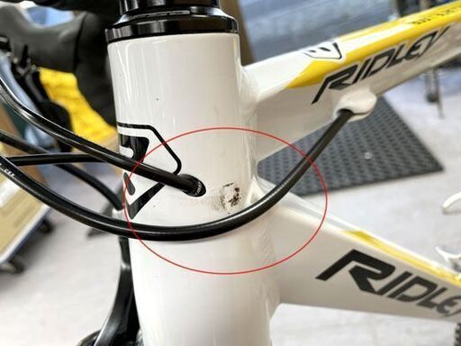 ロードバイク RIDLEY Fenix AL シマノ105 XSサイズ 440mm 2015年 
