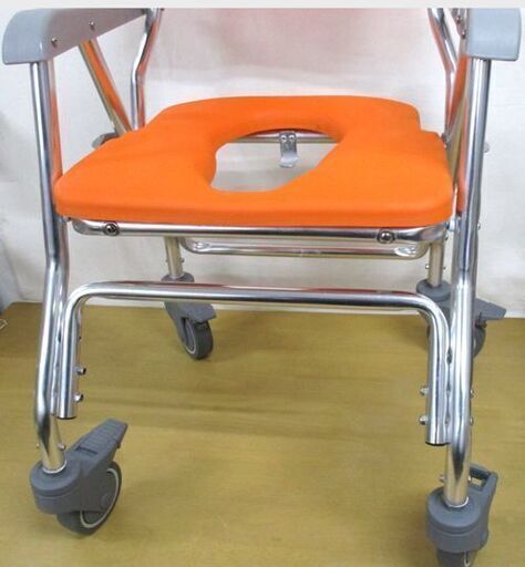 ムツミ 折りたたみ シャワー キャリー/チェア メディカル 介護用品 車いす 介護福祉 睦三 入浴補助