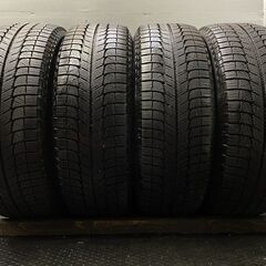 MICHELIN X-ICE 3+ 225/65R17 17インチ スタッドレス 4本 バリ溝 エクストレイル RAV4 CX-5/CX-8 ハリアー等　(VTK616) クレジットカード QRコード決済可能