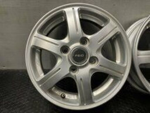 BS BRIDGESTONE FEID G6 フェイド 社外ホイール 13インチ 4本 ...