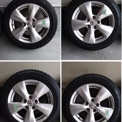 レクサス　スタッドレス　ホイール付き　一部傷あり