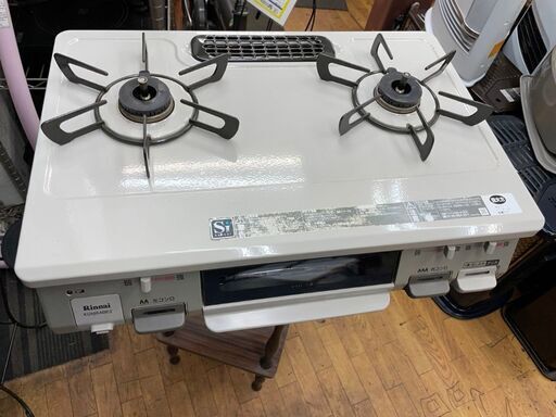 ガスコンロ　No.3272　都市ガス　2018年製　リンナイ　KGM64BE2R　【リサイクルショップどりーむ鹿大前店】
