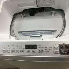 シャープ SHARP 洗濯機 ES-TX5F-S 2022年製 高年式 洗濯5.5kg 乾燥3.5