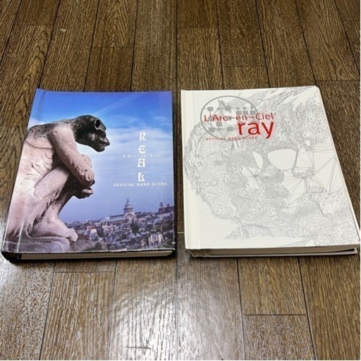 ラルクアンシエル バンドスコア2冊セット【REAL、ray】L'Arc〜en〜Ciel楽譜