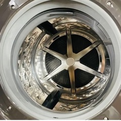 保証期間内Panasonic NA-VX3800L-Wドラム式洗濯機2018年式jtse