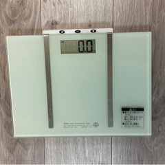 デジタル体重体組成計HB-K115-W 体重計