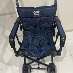 車椅子 軽量 折り畳み ●携帯用車椅子 CUBE630(キューブ...