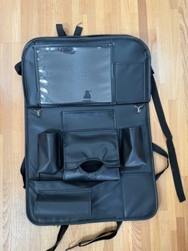 車座席用収納ポケット2枚セット　シートバックポケット