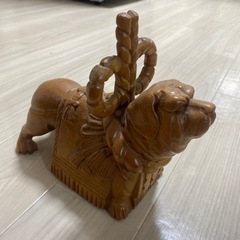 木彫り土佐犬