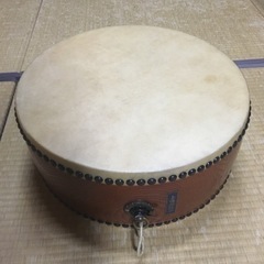 1.7尺けやき長胴太鼓 川田太鼓工房製 店舗展示品【新品未使用】