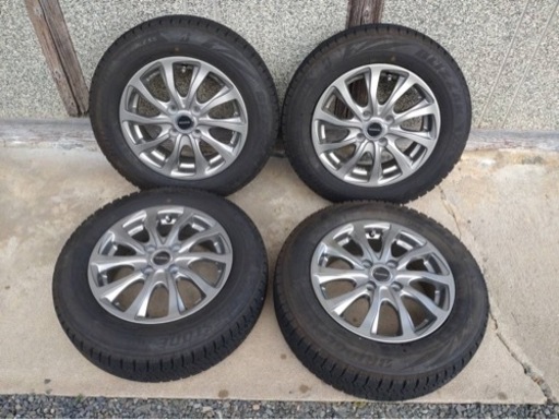 21年製165/70R14ブリザック\u0026ホイールセット