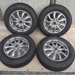 21年製165/70R14ブリザック&ホイールセット