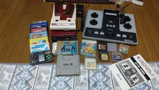 取り引き中…懐かしのゲームウォッチファミコンカセットビジョン等