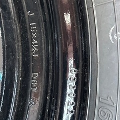 タフト新車外し　165/65/R15 ヨコハマブルーアース　AE30 ホイール15×4.5J タフト新車外し　15インチ