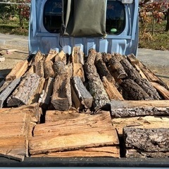 小丸太の薪(アベクヌギ)3年乾燥済み