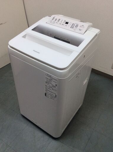 （11/25受渡済）YJT5505【Panasonic/パナソニック 7.0㎏洗濯機】極美品 2022年製 NA-FA70H9 家電 洗濯 簡易乾燥付