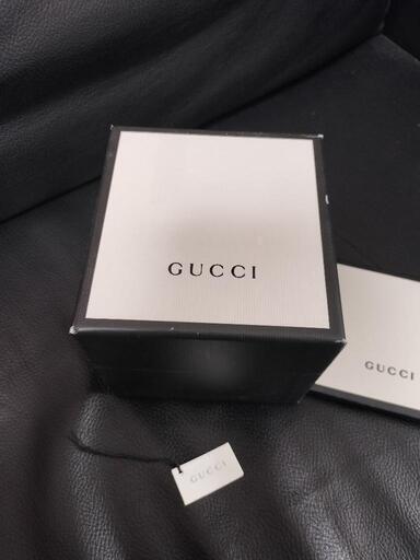 ほぼ未使用 GUCCI グッチラバー腕時計 グレー メンズ グッチシンク