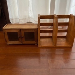 決まりました！木箱　シェルフ　小さい棚